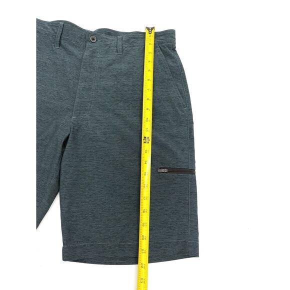 FootJoy Men’s Golf Shorts | Size 32 | Heathered Green Stretch | Performance Wear - Picture 8 of 9